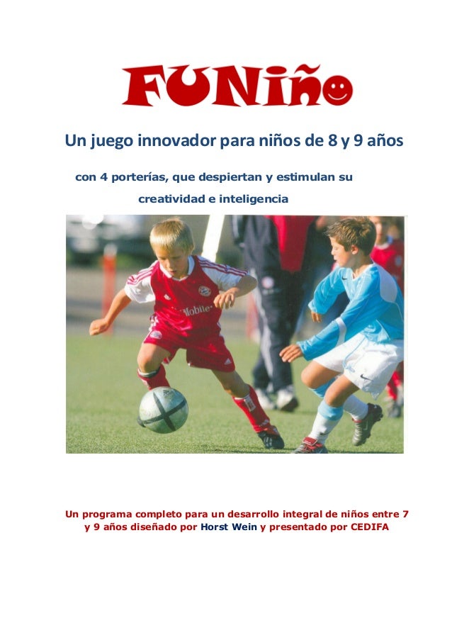 juegos con balon de futbol para niños
