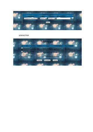 ADMINISTRAR
 