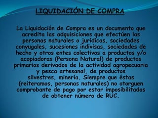 POLÍTICAS DE UNA ORDEN DE COMPRALas políticas de una orden de compra son estándar en cualquier empresa.La mayoría de las empresas poner por escrito cómo se harán las compras. Definen los límites de soles para las compras. ¿Quién tiene la autoridad para hacer compras en nombre de la compañía? ¿Qué tipo de Orden de Compra se utilizará y qué tipo de registro?. Se puede sugerir que todas las compras por encima de un determinado monto en soles debe atravesar el departamento de compras. 