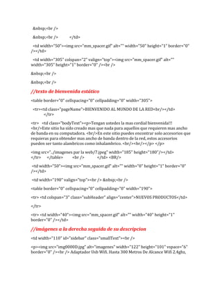 Documentacion De Mi Pagina