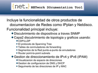 Netdisco Documentacion netdot | PPT