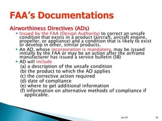 Aircraft Document and Certificates | PPT