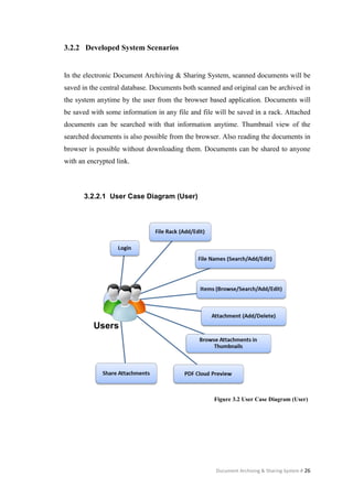 Document Archiving & Sharing System | PDF