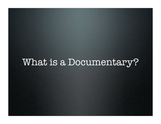 Documentary Rhetoric