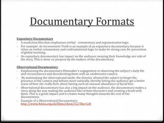 Documentary Conventions | PPTX