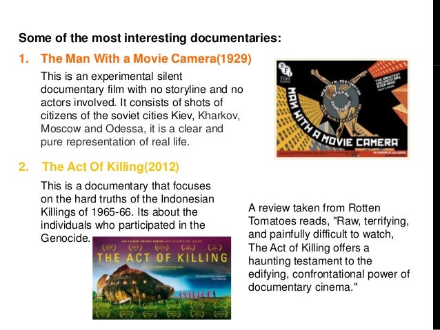 documentary topics for presentation