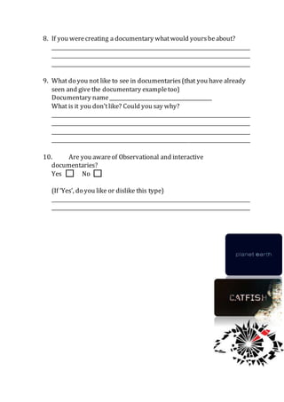 Documentary Questionnaire DOCX