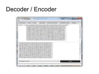 Decoder / Encoder
 
