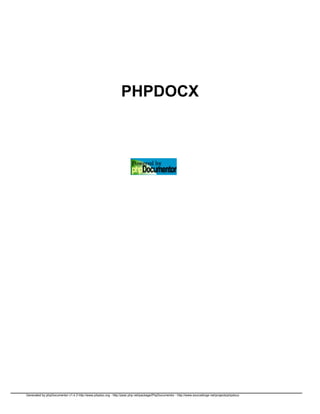 PHPDOCX




Generated by phpDocumentor v1.4.3 http://www.phpdoc.org - http://pear.php.net/package/PhpDocumentor - http://www.sourceforge.net/projects/phpdocu
 