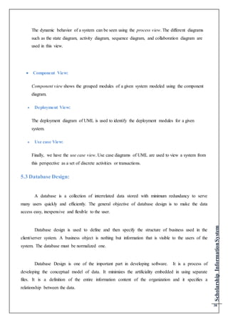 Scholarship Information System documentation | DOCX