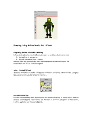 Here is the file after being imported into a free online PSD files editor site.
From the Internet
Therearea very largenumber ofvector images availableon theInternet for using in AnimeStudio.
It will be imported like done before. For example, the following character was downloaded from
this page.
 