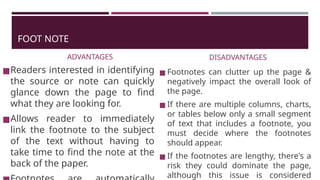 Issue Footnotes DOCUMENTATION OF RESEARCH methodology.pptx