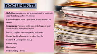 Documentation, EPDB, PDP and PDReport.pptx