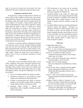 Microsoft Surface Technology | PDF