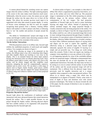 Microsoft Surface Technology | PDF