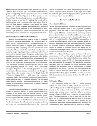 Microsoft Surface Technology | PDF