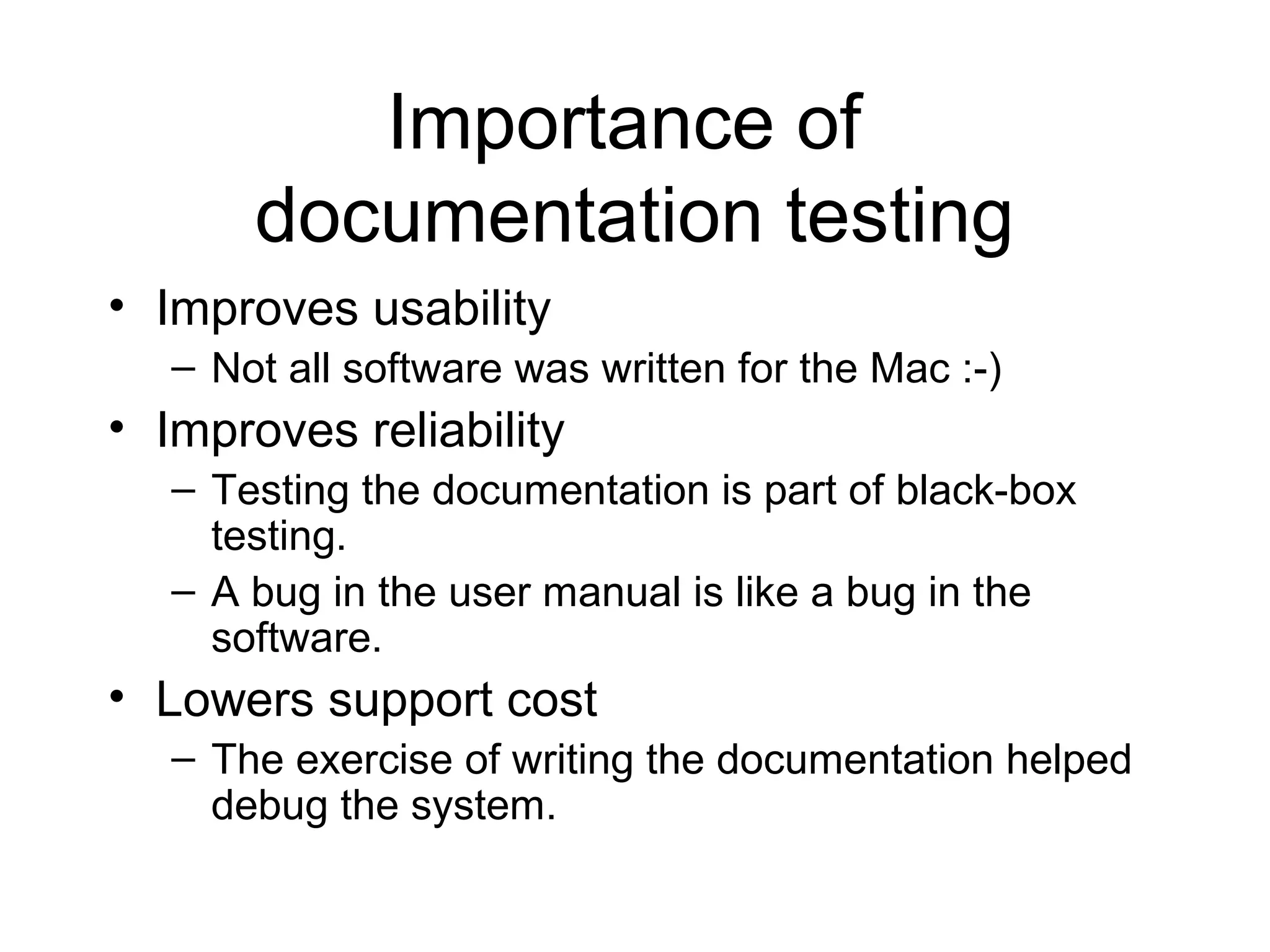 documentation-testing.ppt