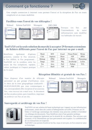 Documentation TooFax®