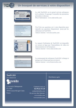 Documentation TooFax®