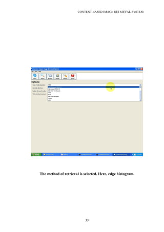 CONTENT BASED IMAGE RETRIEVAL SYSTEM | DOC