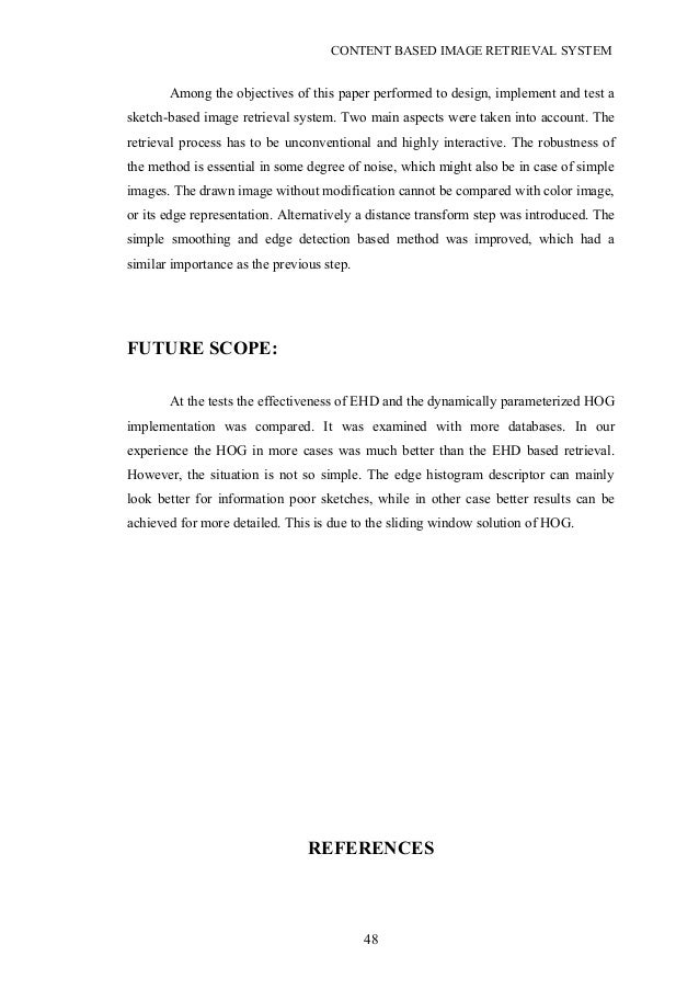 Content Based Image Retrieval System
