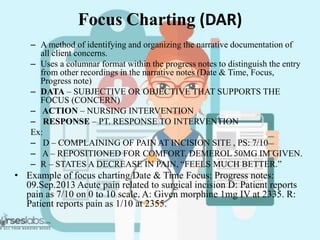 Documentation and reporting | PPTX
