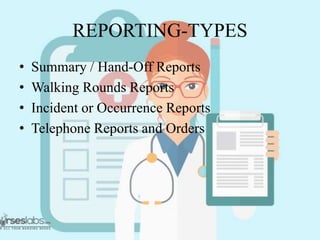 Documentation and reporting | PPTX