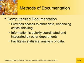 Documentation and Reporting. How to maintain documents | PPT