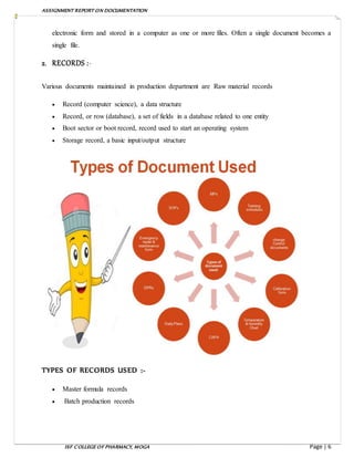 Documentation assignment | DOCX