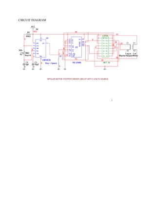 Documentation bipolar stepper motor driver circuit | DOCX