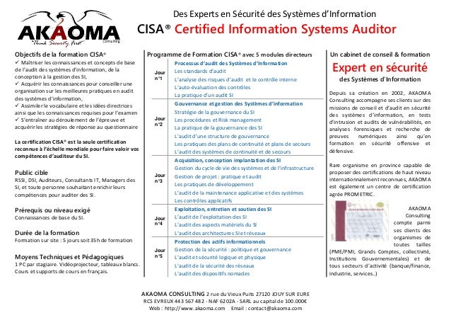 CISA Trainingsunterlagen | Maxtic
