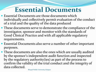 Documentation clinical trial | PDF
