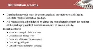 Documentation in pharmaceutical industry, by dr. umesh kumar sharma and ...