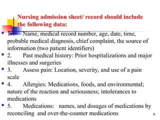 Comprehensive Guide to Health Assessment Recording and Documentation in ...