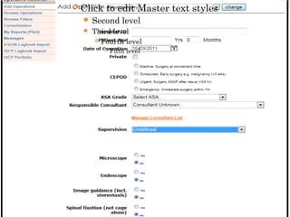    Click to edit Master text styles
     Second       level
       Third level
          Fourth level

              Fifth level
 