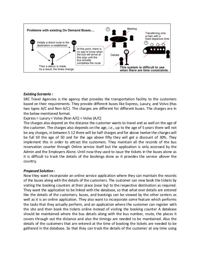 bus ticket reservation system Software architecture & javascript projects for $10 - $30 this is a very simple projectand that is why it is not worth so much, i have completed the customer part of. bus ticket reservation system Software architecture & javascript projects for $10 - $30 this is a very simple projectand that is why it is not worth so much, i have completed the customer part of.