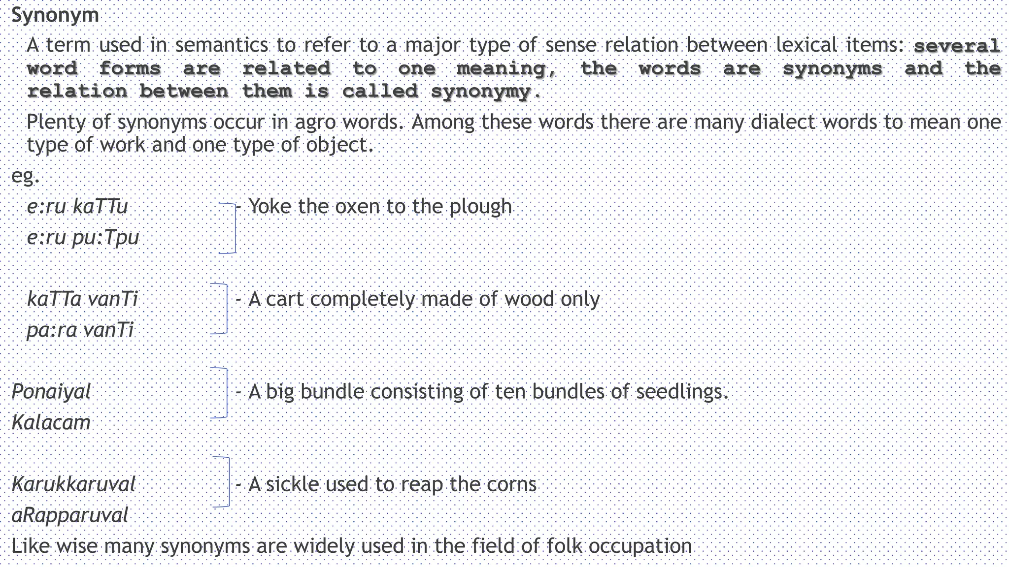 Documentation of Tribal Occupational Implements | PDF