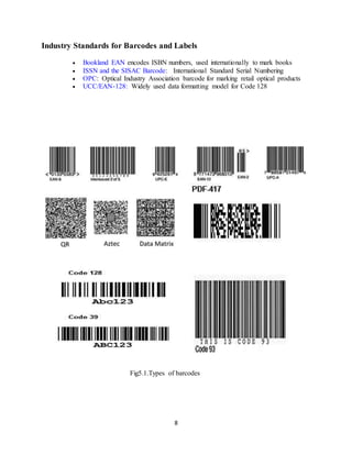 Documentation on barcode technology | DOCX