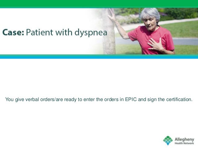 Documentation requirements of hospitalized patients