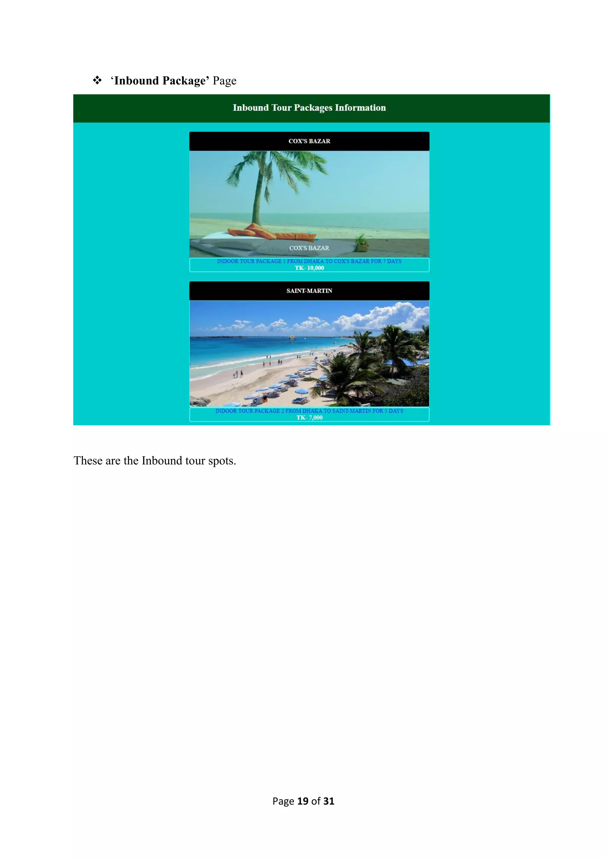 tour management system | PDF