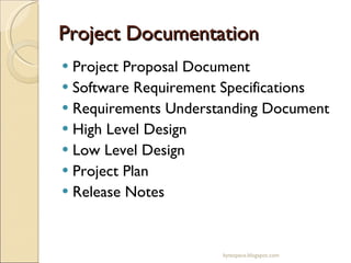 Documentation Types | PPS