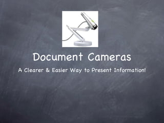 Document Cameras ,[object Object]
