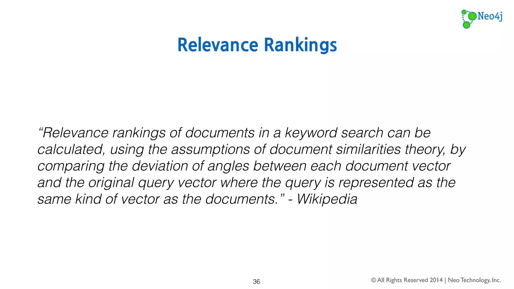 Graphify for Neo4j 
© All Rights Reserved 2014 | Neo Technology, Inc. 
36 
 