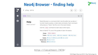Introduction to Document Classification 
© All Rights Reserved 2014 | Neo Technology, Inc. 
12 
 