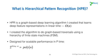 Graph-based feature learning 
© All Rights Reserved 2014 | Neo Technology, Inc. 
26 
 
