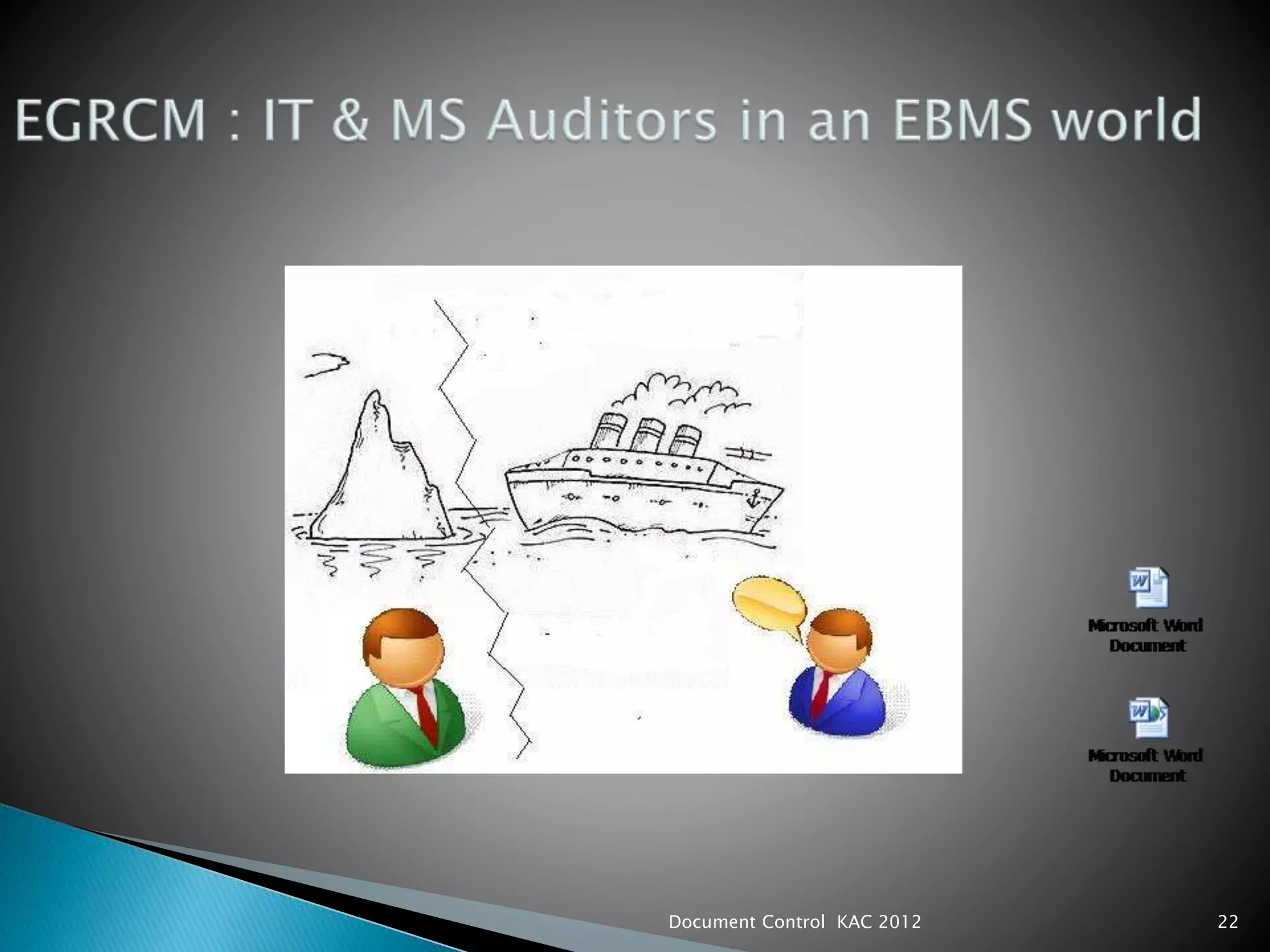 22
Document Control KAC 2012
 