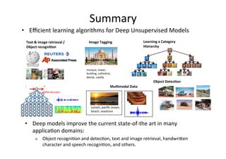 Deep learning unsupervised learning diapo | PDF