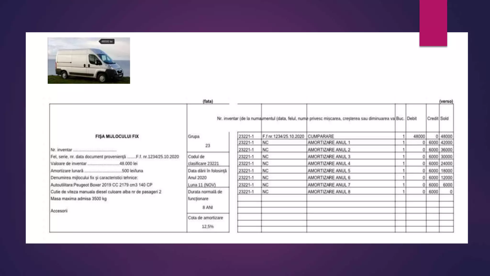Documente Mijloace fixe PPTX