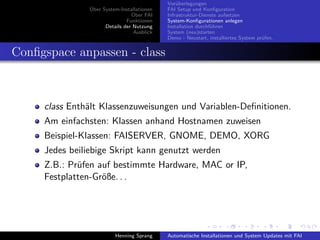 Einführung in FAI - Fully Automatic Installation