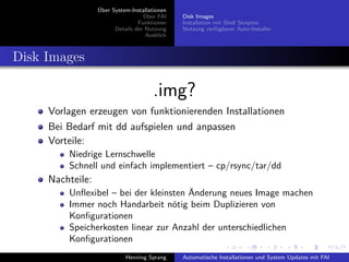 Einführung in FAI - Fully Automatic Installation